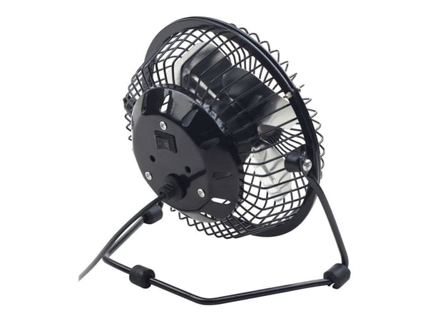 Gembird NF-03 - Kjølevifte - bordtopp - 10 cm - USB - svart