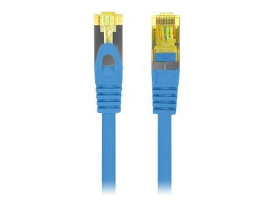PATCHCORD CAT.6A S/FTP LSZH CU 0.25M SININEN FLUKE LÄPÄISSYT LANBERG