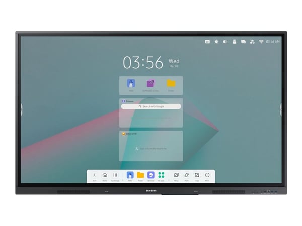 Samsung Interactive Display WA75C - 75" Diagonalklasse WAC Series LED-bakgrunnsbelyst LCD-skjerm - utdanning / næringsliv - med pekeskjerm (multibe...