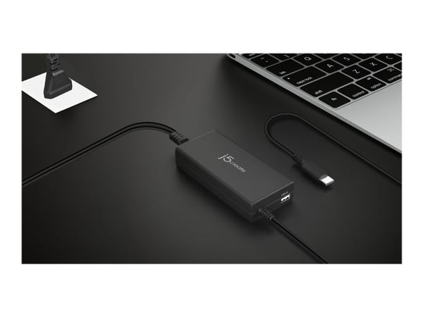 j5create JUP2290C-EN 100W PD USB-C® Super Charger - EU, Universaali, Sisätila, 100-240 V, 50/60 Hz, 100 W, 5-20 V