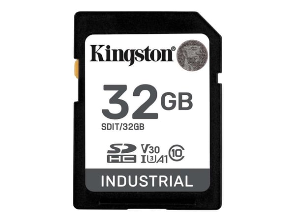 Kingston Industrial - Flashminnekort - 32 GB - A1 / Video Class V30 / UHS-I U3 / Class10 - microSDHC UHS-I