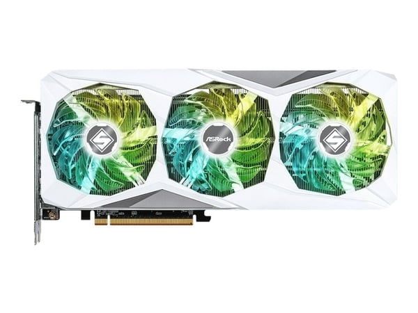 ASRock Radeon RX 7600 Steel Legend 8GB OC - Grafikkort - Radeon RX 7600 - 8GB GDDR6 - PCIe 4.0 - HDMI, 3 x DisplayPort