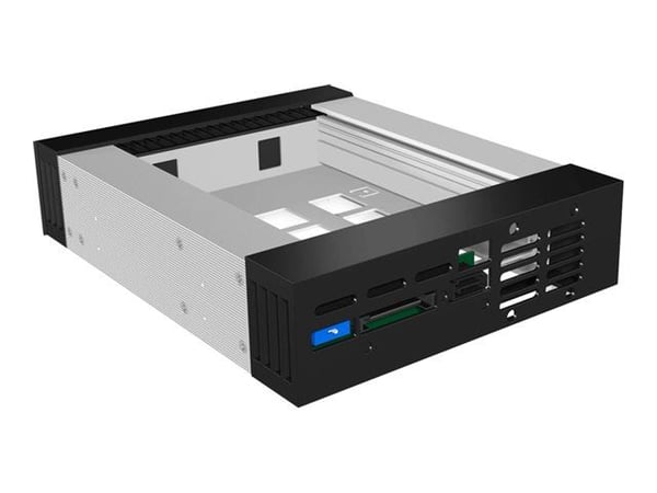 ICY BOX IB-129SSK-B - Adapter för lagringsfack - svart