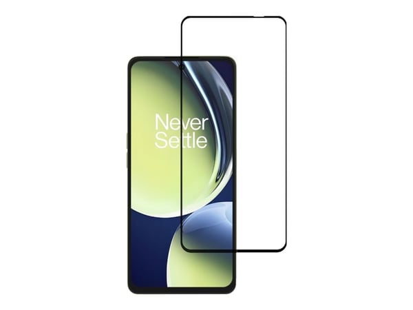 Screenor Premium - Skjermbeskyttelse for mobiltelefon - full deksel - glass - rammefarge svart - for OnePlus Nord 3 5G