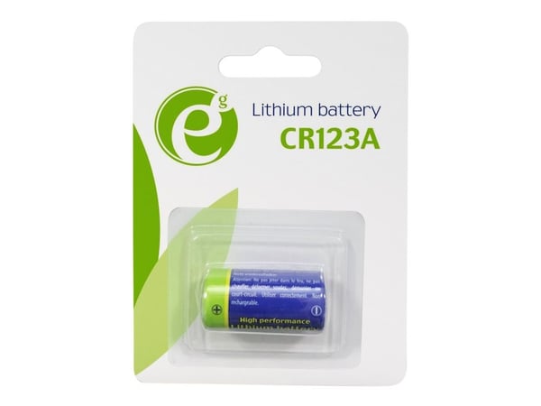 Gembird EnerGenie EG-BA-CR123-01 - Batteri CR123 - Li - 1500 mAh