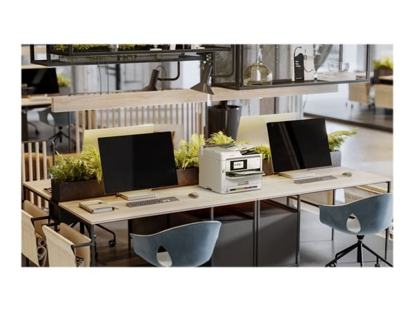Epson WorkForce Pro WF-C5890DWF - Multifunksjonsskriver - farge - ink-jet - A4/Legal (medie) - opp til 25 spm (trykking) - 330 ark - 33.6 kbps - Wi...