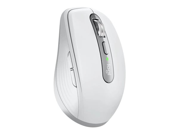 Logitech MX Anywhere 3S - Mus - optisk - 6 knapper - trådløs - Bluetooth - blekgrå