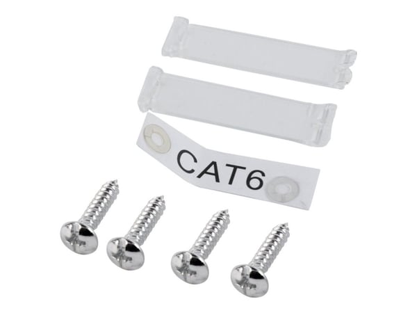Cablexpert MWS-2S6-01 - Eluttag - RJ 45 - 2 nätverksuttag - vit