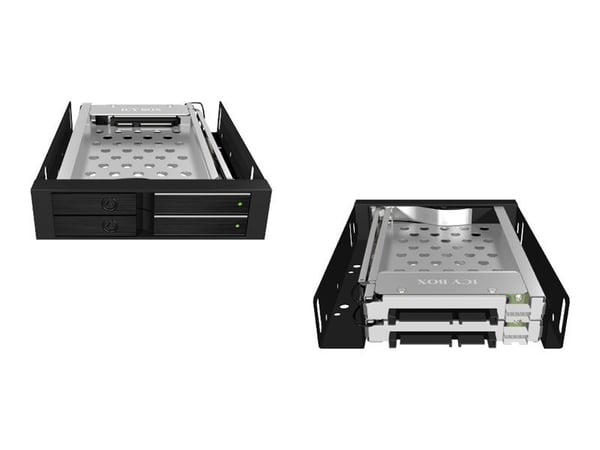 ICY BOX IB-2227StS - Lagringsdrevhylse - 2.5" - svart