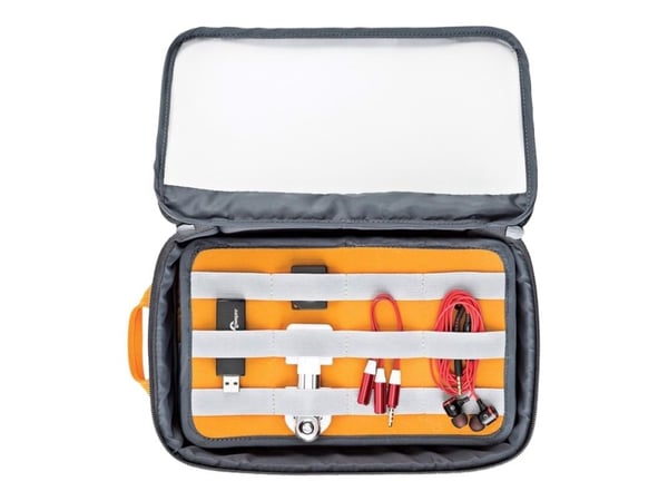 Lowepro GearUp Case Large - Travel organizer - 200D-polyester, 70D trippel ripstop-nylon - grå