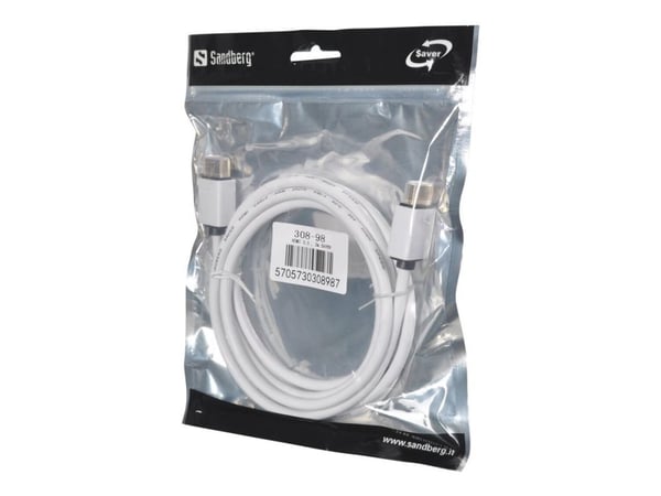 Sandberg Saver - HDMI-kabel - HDMI (hann) til HDMI (hann) - 2 m - 2.0