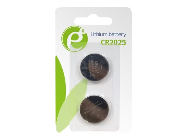 EnerGenie - Batteri 2 x CR2025 - Li - 160 mAh