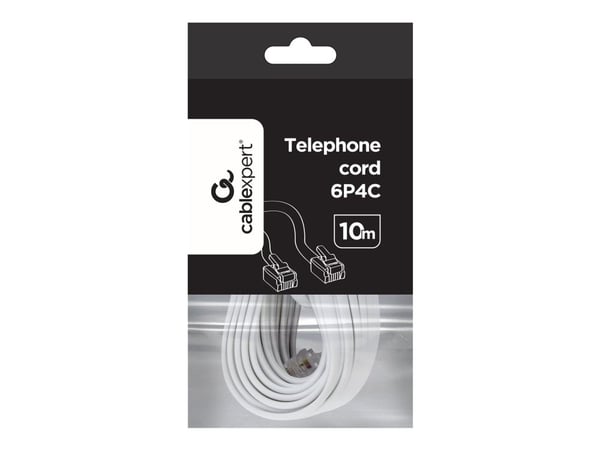 Cablexpert - Telefonkabel - RJ-11 (hann) til RJ-11 (hann)