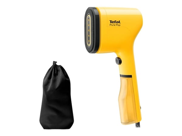 Tefal Pure Pop DT2026E1 - Håndholdt tøydampstrykejern - 1300 W - gul