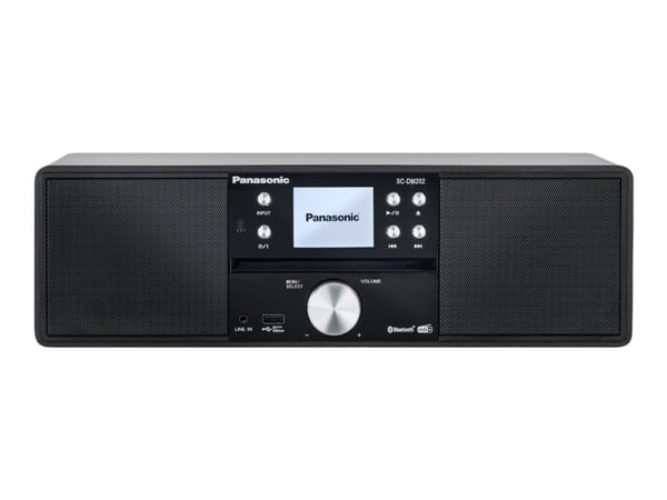 Panasonic HiFi Micro System DAB+ SC-DM202EG-K musta Bluetoothilla varustettuna