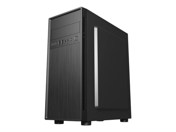 Gembird Fornax 160 - Tower - ATX - ingen strömförsörjning (ATX) - USB/ljud