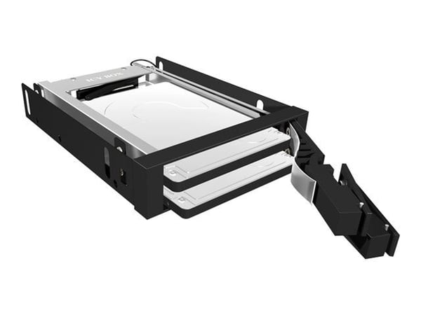 ICY BOX IB-2227StS - Lagringsdrevhylse - 2.5" - svart