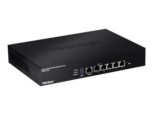TRENDnet TWG-431BR - Ruter 1GbE - WAN-porter: 3 - rackmonterbar - TAA-samsvar