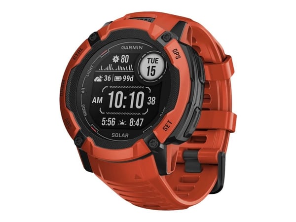 Garmin Instinct 2X - Urheilukello - silikoni - ranteen koko: 135-230 mm - yksivärinen - 32 MB