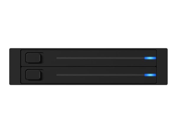 ICY BOX IB-2226STS - Bevegelig lagerrack - 2.5" - svart