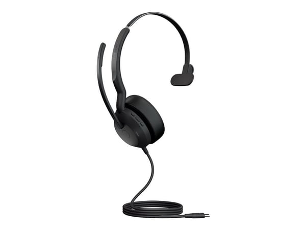 Jabra Evolve2 50, Langallinen, Toimisto/puhelukeskus, 20 - 20000 Hz, 99 g, Kuulokkeet, Musta