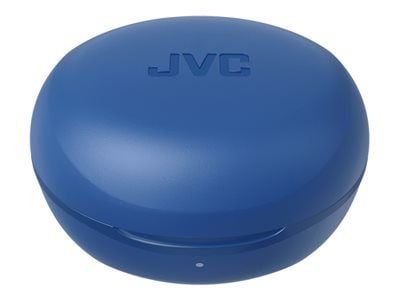 JVC HA-A6T - Gumy Mini - True wireless-hodetelefoner med mikrofon - i øret - Bluetooth - blåbær
