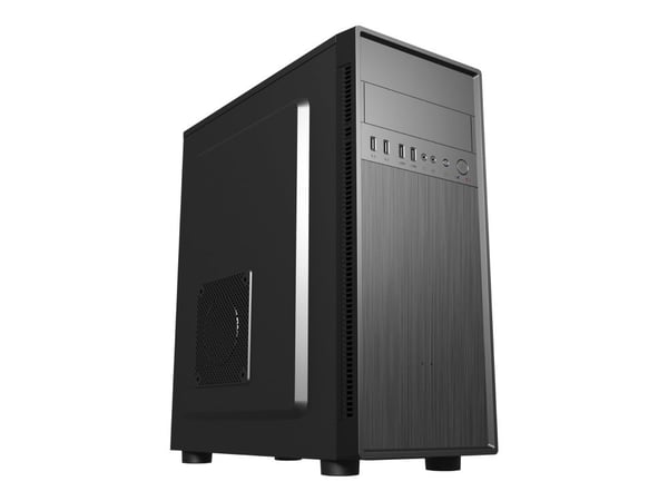 Gembird Fornax 160 - Tower - ATX - ingen strømforsyning (ATX) - USB/lyd