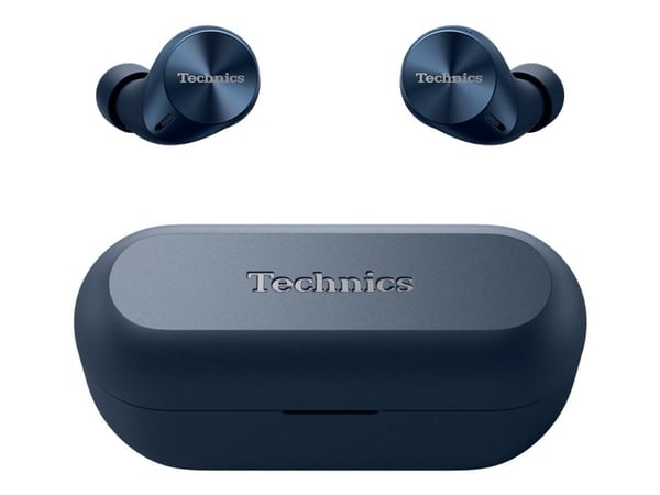 Technics AZ60M2 - True wireless-hörlurar med mikrofon - inuti örat - Bluetooth - aktiv brusradering - midnattsblå