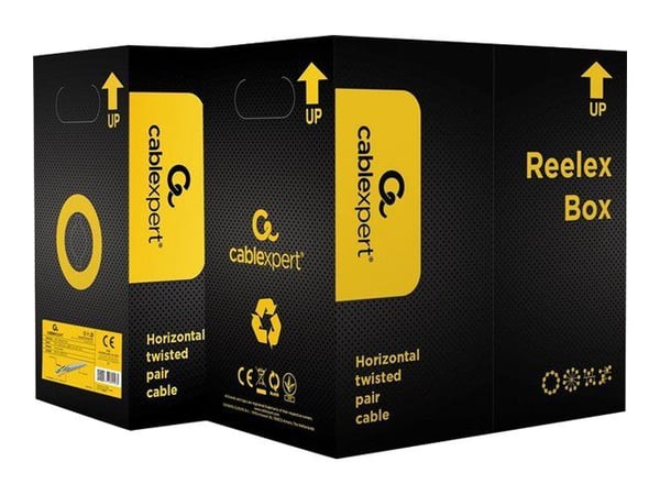 Cablexpert - Bulkkabel - 305 m - UTP - CAT 5e - kiinteä - rød