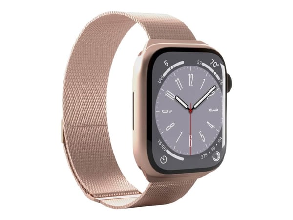 Puro Milanese magnetbånd - rustfritt stålbånd for Apple Watch 38/40/41 mm (rose gull)