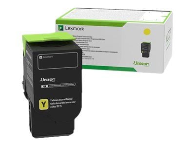 Lexmark - Extra lång livslängd - gul - original - tonerkassett LCCP, Lexmark Corporate - för Lexmark CS421, CS521, CS622, CX421, CX522, CX622, CX625