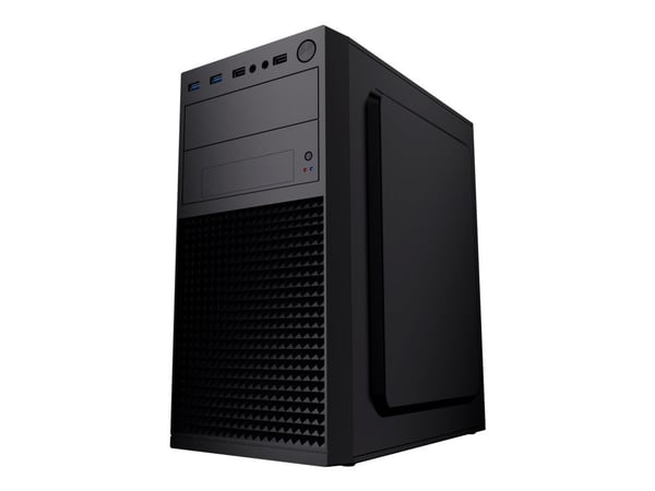Gembird Fornax K300 - MT - mikro-ATX - ei virtalähdettä (ATX) - musta - USB/ääni