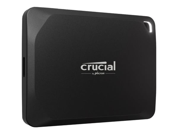 Crucial X10 Pro - SSD - kryptert - 4 TB - ekstern (bærbar) - USB 3.2 Gen 2 (USB-C kontakt) - 256-bit AES