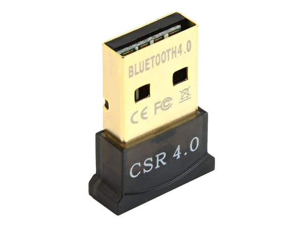 Gembird BTD-MINI5, Langaton, USB, Bluetooth, 24 Mbit/s, Musta, Hopea