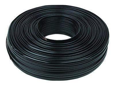 Gembird TC1000S-100M-B - Massekabel - 100 m - svart - flat