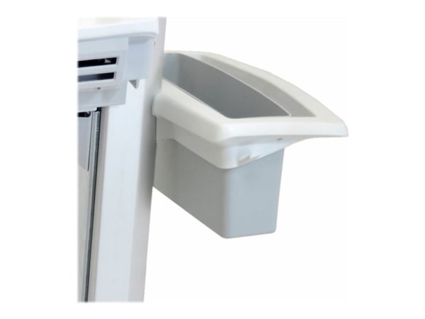 Ergotron StyleView - Vagn - för LCD-skärm/PC-utrustning - medicinsk - plast, aluminium, zinkpläterat stål - grå, vit, polerat aluminium - skärmstor...