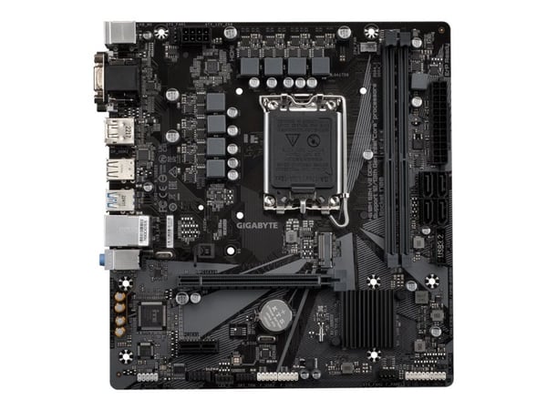 Gigabyte H610M S2H V2 DDR4 - 1.0 - hovedkort - micro ATX - LGA1700-sokkel - H610 Chipset - USB 3.2 Gen 1 - Gigabit LAN - innbygd grafikk (CPU kreve...