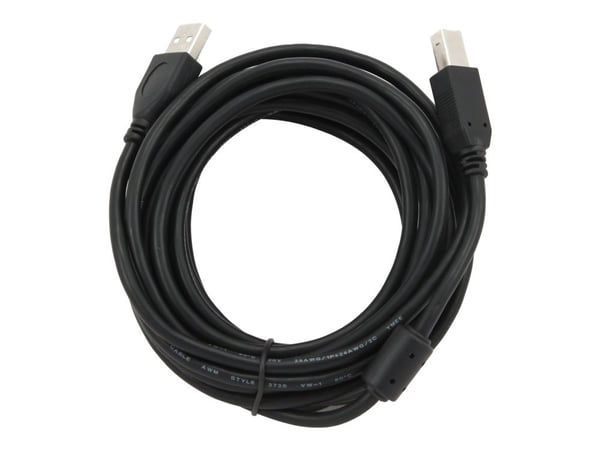 Gembird Professional series - USB-kaapeli - USB Type B (han) til USB (han) - USB 2.0 - 4.5 m - formet - sortti