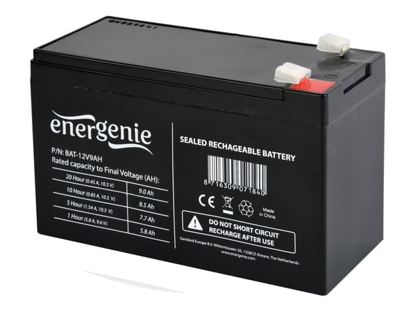 Gembird BAT-12V9AH - UPS-batteri - 1 x batteri - blysyre - 9 Ah