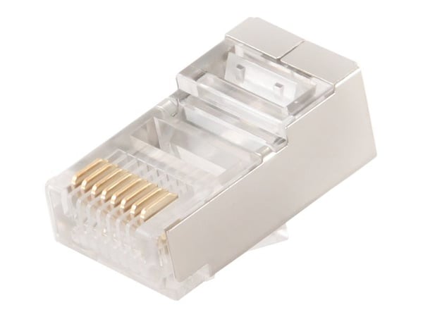 Cablexpert - Verkkoliitin - RJ-45 (uros) - suojattu (50 kpl)