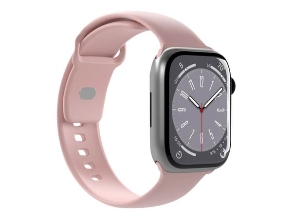 Puro ICON - Klokkestropp for smart armbåndsur - størrelse S/M og M/L - støvet rosa - for Apple Watch Hermès Series 9, SE 3, Series 10, Series 11, S...