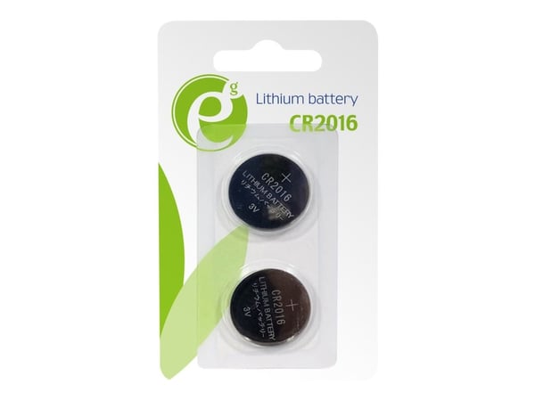 EnerGenie - Batteri 2 x CR2016 - Li - 80 mAh