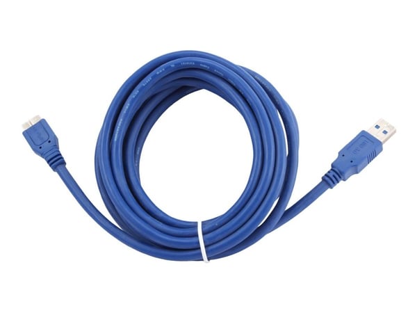 Gembird CCP-MUSB3-AMBM-10 - USB-kaapeli - Micro-USB tyyppi B (uros) - USB tyyppi A (uros) - USB 3.0 - 3 m - muotoiltu