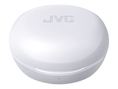 JVC HA-A6T - Gumy Mini - True wireless-hodetelefoner med mikrofon - i øret - Bluetooth - kokosnøtthvit