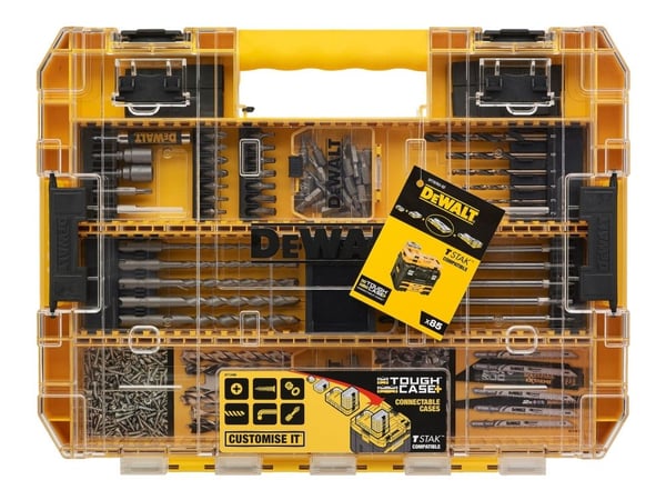 DeWALT DT70763-QZ Ruuvimeisseli- ja poranteräsarja Vasarapora Poranterä Poranterä Pyörivä poravasara/porakone