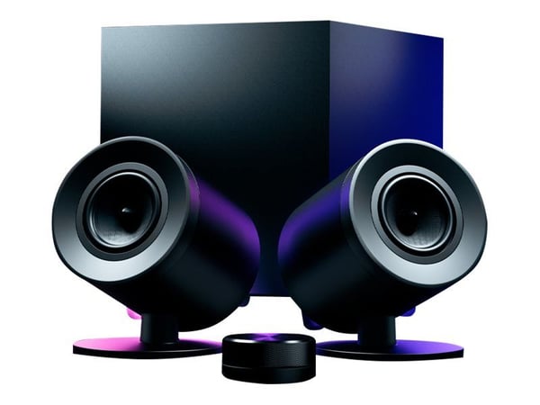 Razer Nommo V2 Pro - Høyttalersystem - for PC - 2,1 kanaler - trådløs - Bluetooth - USB