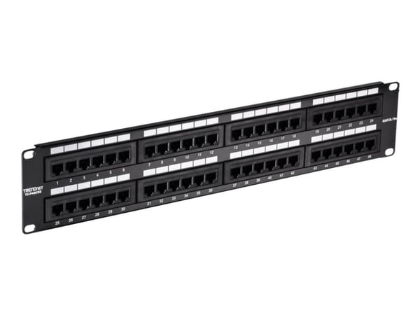 TRENDnet - Patch-panel - CAT 5e - UTP - 48 portar