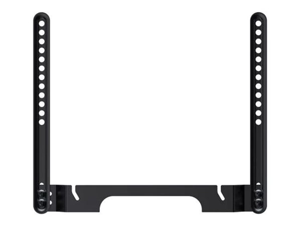 Flexson - Monteringskomponent (TV mount attachment) - for soundbar - høykvalitets stål - svart - skjermstørrelse: 40"-80" - for Sonos Ray