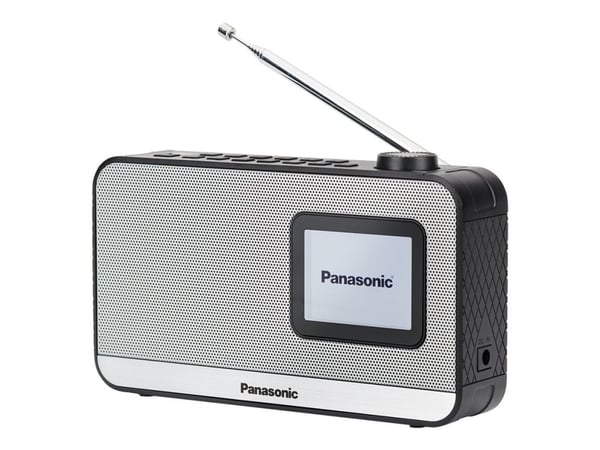 Panasonic-RF-D15EG - Bärbar DAB-radio - 3 watt - inget operativsystem - svart