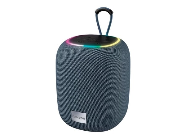 Canyon BSP-8 - Högtalare - för bärbar användning - trådlös - Bluetooth - USB - 10 Watt - grafit